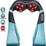 Συσκευή μασάζ Shiatsu 12V για αντιμετώπιση του πόνου στο λαιμό, αυχένα, πλάτη με θερμότητα - υπέρυθρη ακτινοβολία 8119