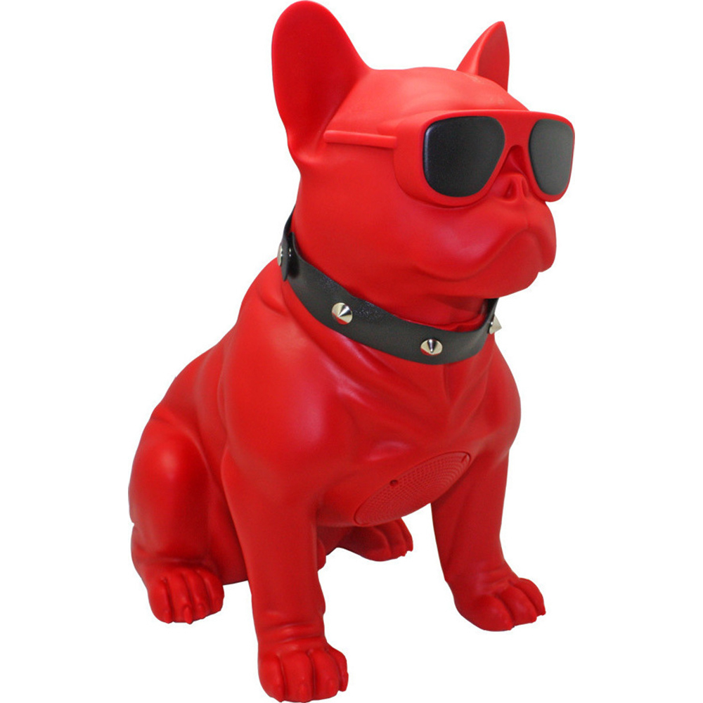20201208100934-2cb080b7.jpeg Ηχείο Bulldog Επαναφορτιζόμενο USB TFSD Bluetooth CH-M10 OEM - Κόκκινο - Image 1