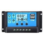 Solar Charge Controller-Ρυθμιστής Φόρτισης Μπαταριών 12V/24V 10A PWM 165-1000