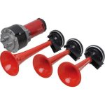 Σετ Κόρνες 3 Τόνων 12V με Συμπιεστή 3τμχ 17683 OEM