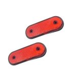 Ζευγάρι Φώτα Θέσεως - Όγκου 2Τεμ 12-24V 3W DS-18003 Κόκκινο OEM