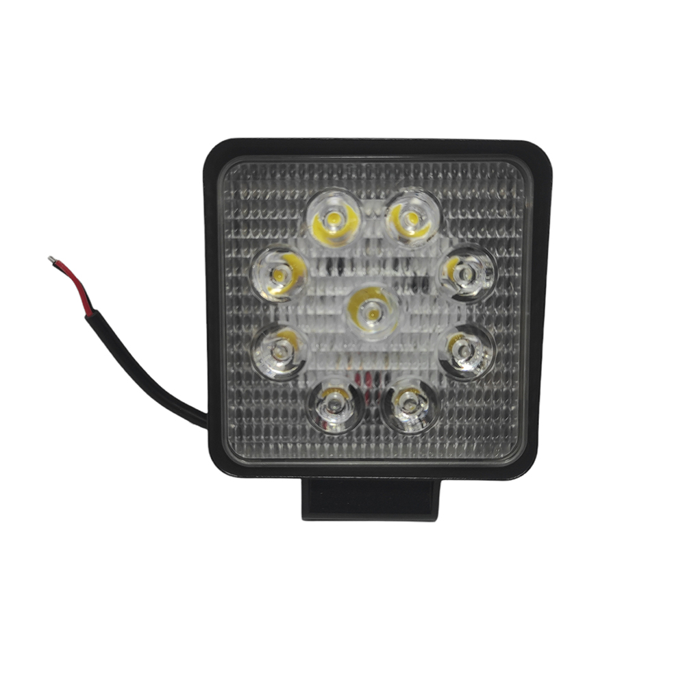 DS-200342-1-1 Προβολάκι Αυτοκινήτου LED SLIM 12v / 24v 27w Τετράγωνο OEM - Image 1