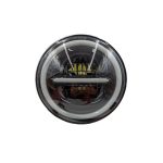 Εμπρόσθιο Φανάρι LED 7'' για Jeep 1τμχ H4 40W με Angel Eyes DS-200860 OEM