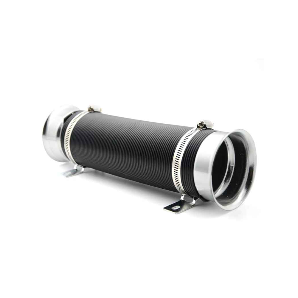 DS-24961-01-2 Εύκαμπτος Σωλήνας Εισαγωγής Φίλτρου Κρύου Αέρα Φ75mm 27cm έως 100cm 42958-01 σε Μαύρο χρώμα - Image 1
