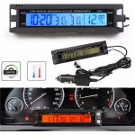 ΘΕΡΜΟΜΕΤΡΟ ΒΟΛΤΟΜΕΤΡΟ ΑΥΤΟΚΙΝΗΤΟΥ 12V/24V TO-3219