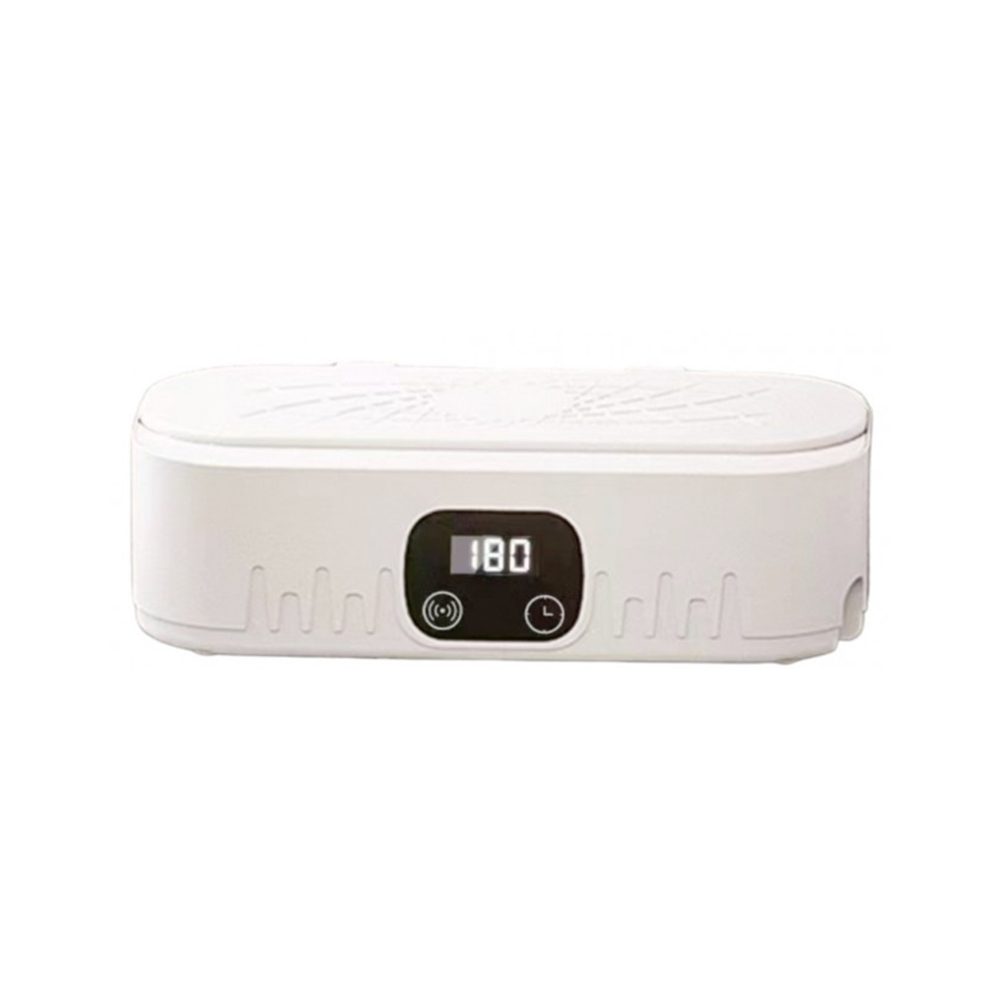 DS-603047-2 Αποστειρωτής Αντικειμένων - Καθαριστής Υπερήχων 400ml με Ψηφιακό Χρονοδιακόπτη Ultrasonic Cleaners YT-80 σε Λευκό Χρώμα - Image 1