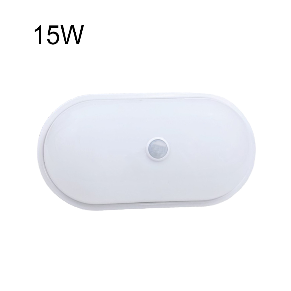 DS-685312-1 Φωτιστικό LED Οροφής Εσωτερικού Χώρου 15W με Ανιχνευτή Κίνησης Ψυχρό Λευκό Φως 8533 σε Λευκό Χρώμα - Image 1