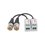 Ζεύγος Παθητικών Video Balun Συστημάτων CCTV 2τμχ HD-TVI, HD-CVI & AHD με καλώδιο 85620 OEM