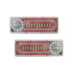 Φανάρια Οπίσθια Universal LED Φορτηγού 24V 2τμχ 63551 OEM