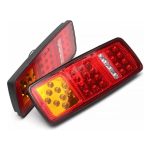 Σετ LED Φανάρι Φορτηγού Πίσω 12V Φρένων - Φλας - Όπισθεν - Πορείας 2τμχ TG-5632 OEM