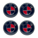 Τάπα Κέντρου Ζάντας BMW 65mm 4τμχ 1166-SET103 Κόκκινο