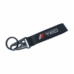 Υφασμάτινο Μπρελόκ Διπλής Όψεως με Κλιπ “TRD” OEM – Μαύρο