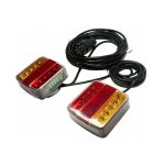 Blow Σετ Φώτα Τρέιλερ LED με Μαγνήτη 2τμχ 12V DM-1254-90