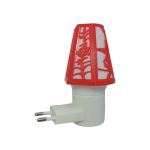 Φωτάκι Νυκτός Πρίζας 220v/0.5w 20013-3-2 Κόκκινο OEM - Image 2