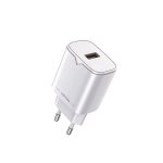VFAN Φορτιστής Χωρίς Καλώδιο 18W με Θύρα USB 3.0 Safe Fast Charger E03 σε Λευκό Χρώμα