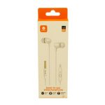 Ακουστικά In-ear Handsfree με Βύσμα 3.5mm 1m Vipfan M16 Λευκό - Image 2
