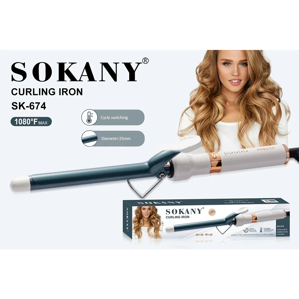 DS4-SK-674-1 Ψαλίδι Μαλλιών για Μπούκλες 1080F Max Sokany SK-674 - Image 1