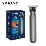Επαναφορτιζόμενη Κουρευτική Μηχανή Sokany SK-701 Γκρι