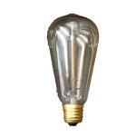 Λάμπα Vintage Νήματος ST64 60W για Ντουί E27 240lm Αβοκάντο 2200K θερμό Λευκό Φως DS-75098 OEM