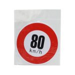 Αυτοκόλλητο Όριο ταχύτητας 80 km/h DS-10411 OEM