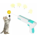 Παιχνίδι γάτας rebound cat gun γαλάζιο ANDOWL Q-T194