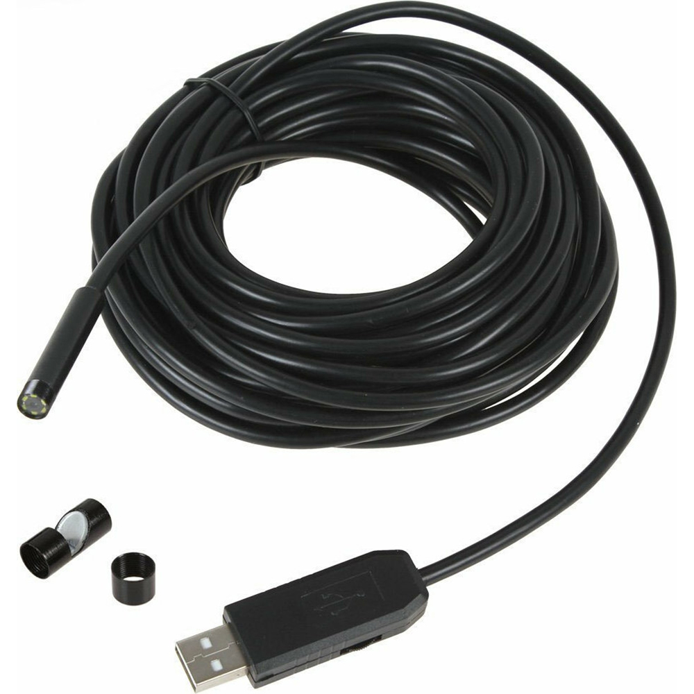 dim-500173-2 Ενδοσκοπική Αδιάβροχη Κάμερα USB Μικροσκόπιο 10m με Φωτισμό 6x LED - Image 1