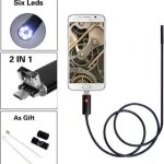 USB Android Ενδοσκοπική Αδιάβροχη Κάμερα Μικροσκόπιο με Φωτισμό 6x LED για Κινητά Τηλέφωνα, Tablet & PC, OTG ΑΝ99 10m