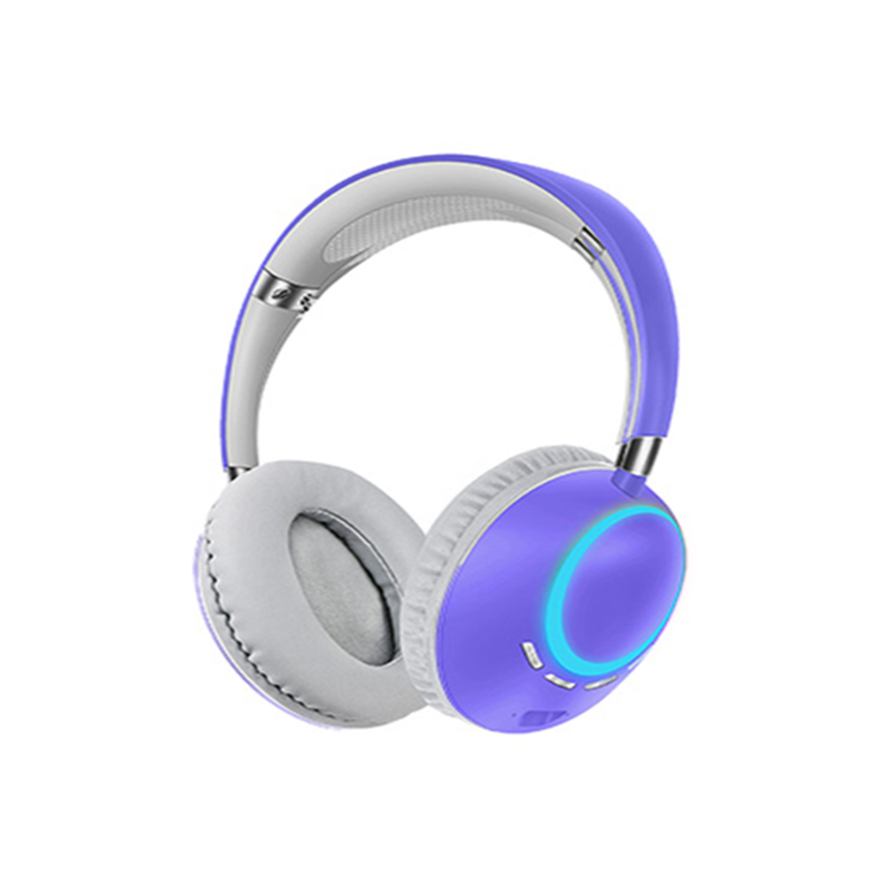 ds-1146-71-p Ασύρματα/Ενσύρματα Over Ear Ακουστικά με 8 ώρες Λειτουργίας AKZ K-53 Μωβ - Image 1