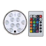 Φώτιστικό Πισίνας και Ενυδρείου με 10 Led RGB και Τηλεχειριστήριο Fine Life NV-06405 OEM - Image 2