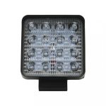 LED αδιάβροχος προβολέας διασποράς 48W 16 SMD 9-36V 4800LM 6000K IP67 για βάρκες τρακτέρ φορτηγά αυτοκίνητα DS-205714 ΟΕΜ - Image 2