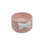 Ποτίστρα - Ταΐστρα Μπολ Κατοικίδιου 15x9cm DS-24042 σε Ροζ Χρώμα