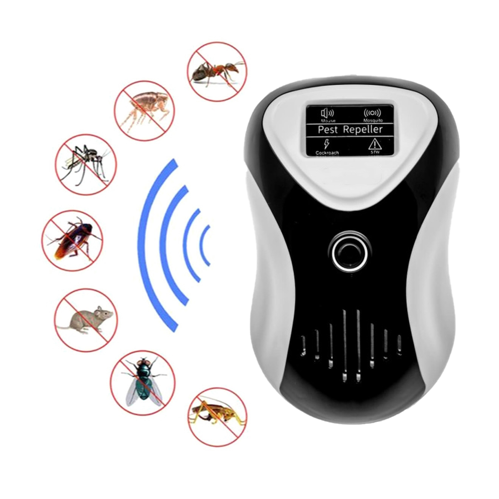 ds-467741-2 Απωθητική Συσκευή Υπερήχων για Έντομα & Τρωκτικά Pest Repeller AT07741 OEM - Image 1