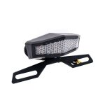 Φανάρι Οπίσθιο LED με Φλάς Μοτοσυκλέτας 1τμχ 12v Universal JN-2810 Λευκο OEM - Image 2