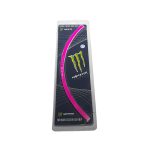 Διακοσμητικό Αυτοκόλλητο Ζάντας Αυτοκινήτου Monster Energy 13003 Ροζ OEM