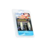 Ψείρες LED Αυτοκινήτου T10 SMD 5050 CANBUS 2τμχ T10-6-5050 - Image 2