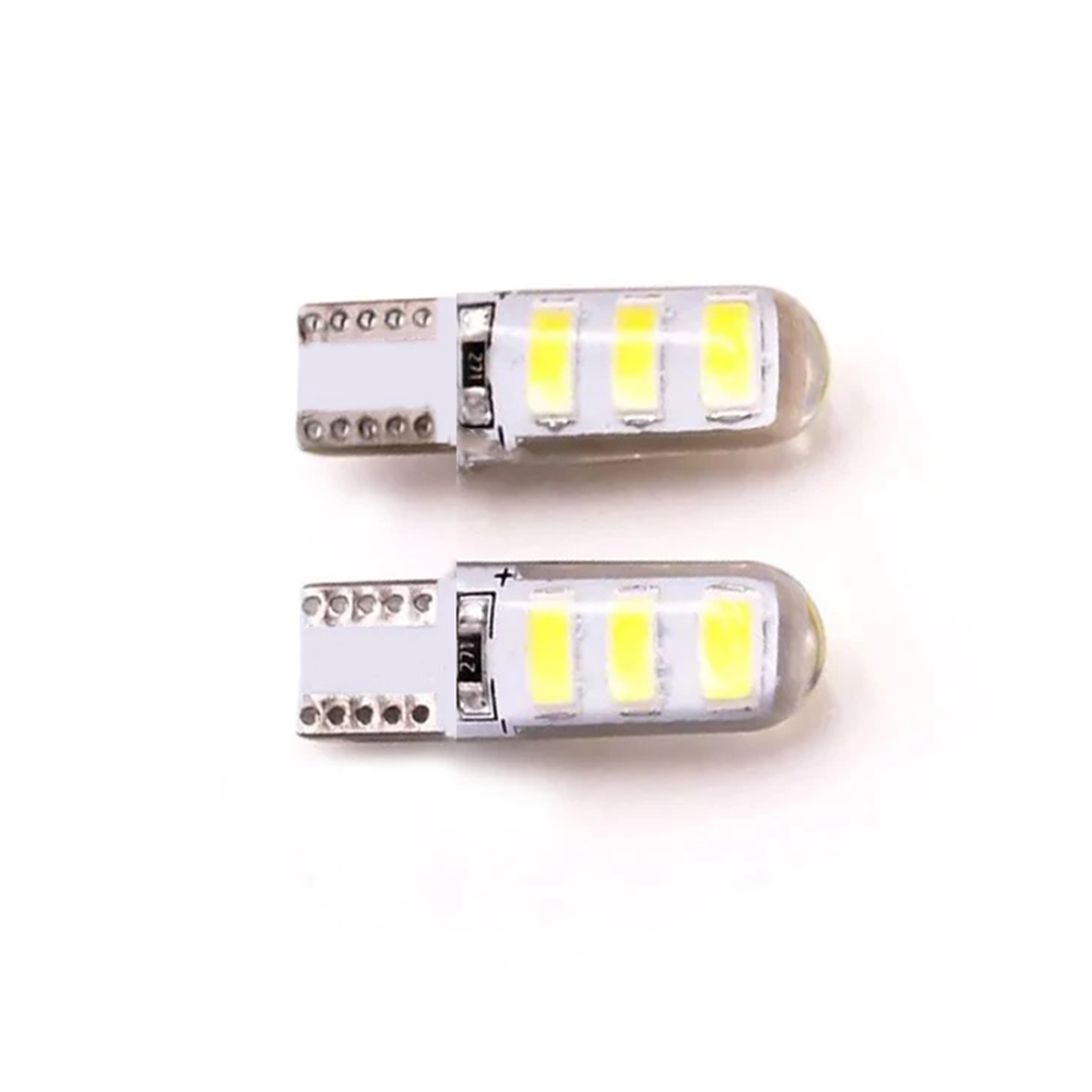ds-603014-1 Ψείρες LED Αυτοκινήτου T10 SMD 5050 CANBUS 2τμχ T10-6-5050 - Image 1