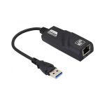 Αντάπτορας Δικτύου Converter USB 3.0 για Ενσύρματη Σύνδεση σε Ethernet 10/100/1000 Mbps F10106K OEM
