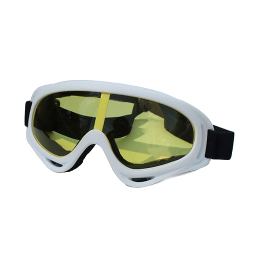 ds-614656-2 Μάσκα Σκι & Snowboard Ενηλίκων με Φακό Καθρέπτη One Size WKN-1465-4 σε Λευκό Χρώμα - Image 1