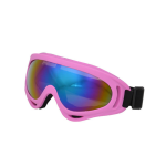 Μάσκα Σκι & Snowboard Ενηλίκων με Φακό Καθρέπτη One Size WKN-1465 σε Ροζ Χρώμα - Image 2