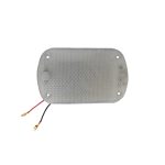 Πλαφονιέρα Αυτοκινήτου Universal LED 1τμχ 12-24V 8W 15cm Ψυχρό Λευκό RCHANG W15855A