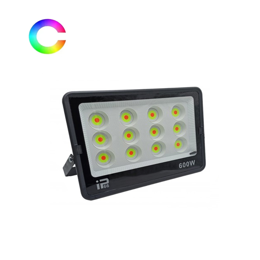 ds-651600-1 Στεγανός Προβολέας LED 220V 600W RGB IP66 LED-600RGB OEM - Image 1