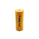 Επαναφορτιζόμενη Μπαταρία Λιθίου 26650 4.2V 8800mAh 1τμχ X-BALOG