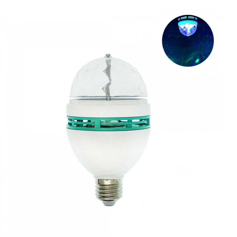 ds-659010-1 LED Λάμπα E27 Φωτορυθμικό RGB 85-260V 17959010 Λευκή - Image 1