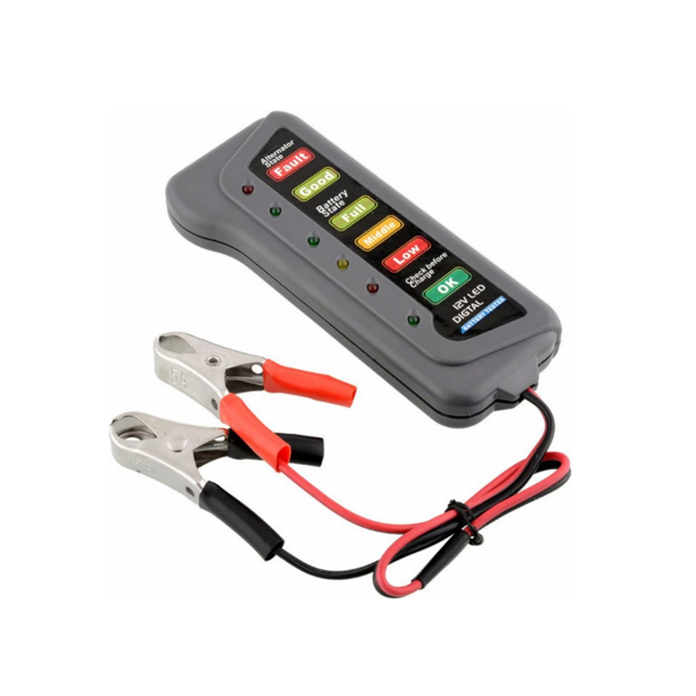 ds-690803-3 Αναλογικό Battery Tester 12V με Κροκοδειλάκια BJ-803 OEM - Image 1