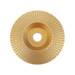 Δίσκος Λείανσης Ξύλου Γωνιακού Τροχού Φ123mm 66013 Gold OEM