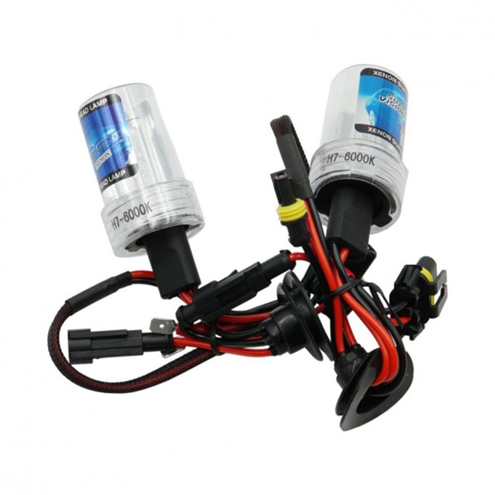 ds-au-00168-2 Λάμπες Αυτοκινήτου H7 Xenon 35W 6000K 2τμχ AU-00168 Ψυχρό Λευκό - Image 1