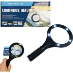 Μεγεθυντικός Φακός Χειρός με Φως 3x With 5 led Luminous Magnifier X24465