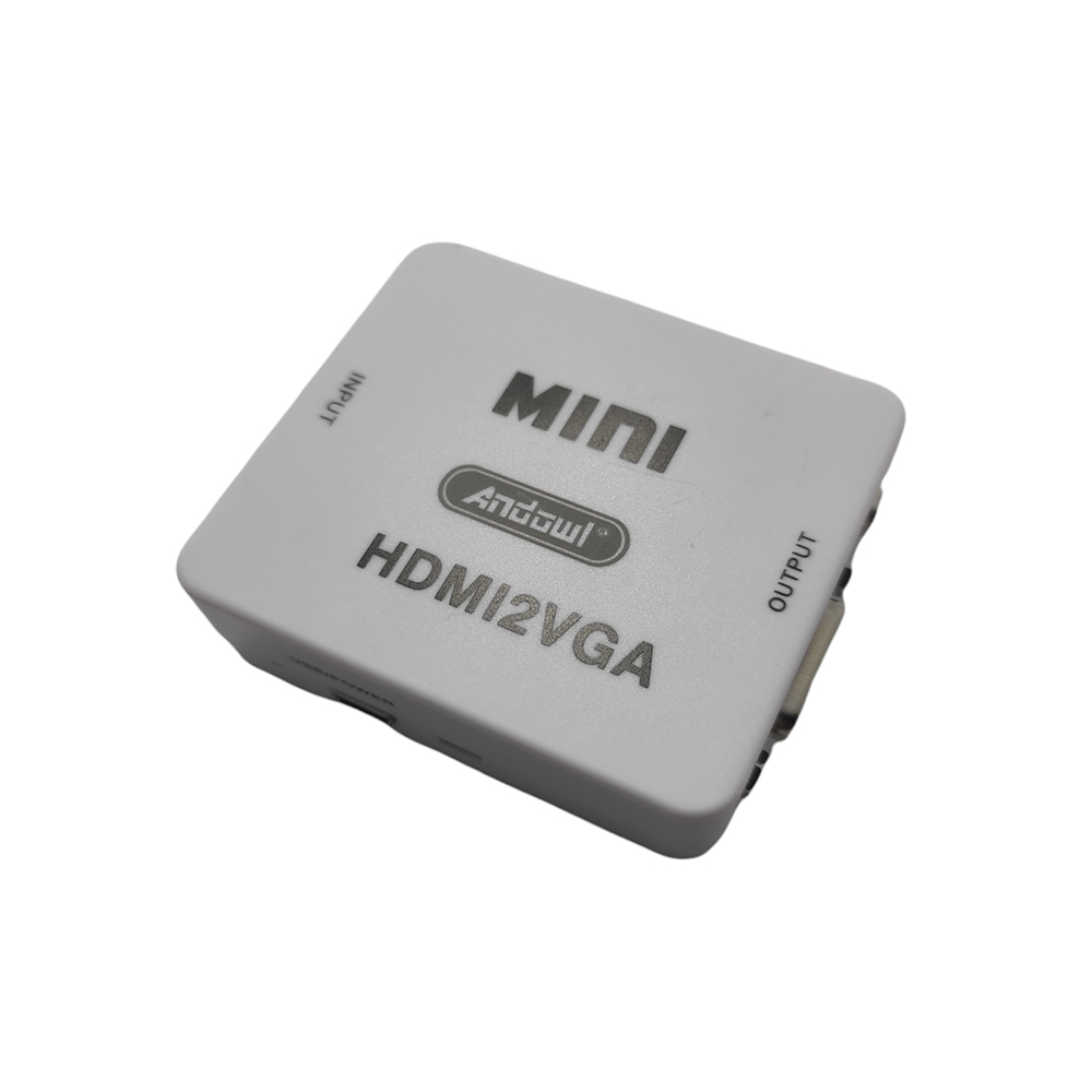 ds-q-jc145-2-1 Μετατροπέας HDMI 720p/1080p σε VGA θηλυκό με Ήχο Andowl Q-JC145 - Image 1