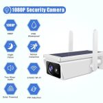 Ηλιακή Αδιάβροχη Ασύρματη Solar Wifi Camera, Full HD 1080p, με Νυχτερινή Λήψη, Ανιχνευτή Κίνησης QC7 - Image 2