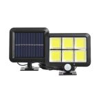 Ηλιακός Προβολέας με Ανιχνευτή Κίνησης 6xCOB LED IP65 10W 260LM Split Solar Lamp 48122 σε Μαύρο χρώμα